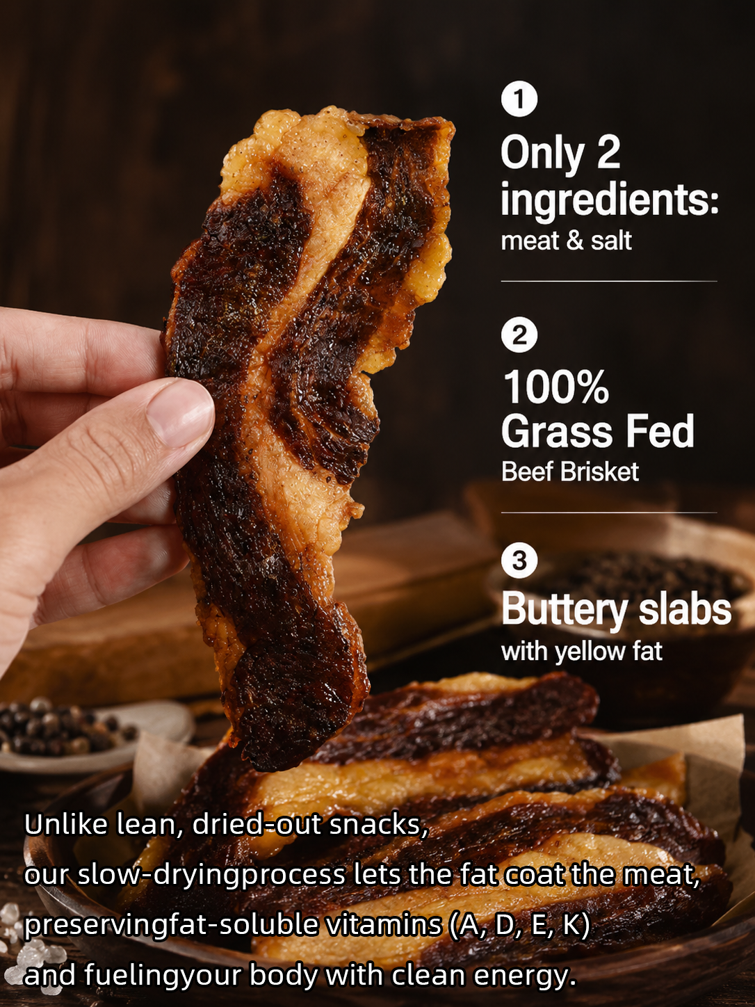 🐮Beef brisket chunks - 100% grass-fed and grass-finished-YY
