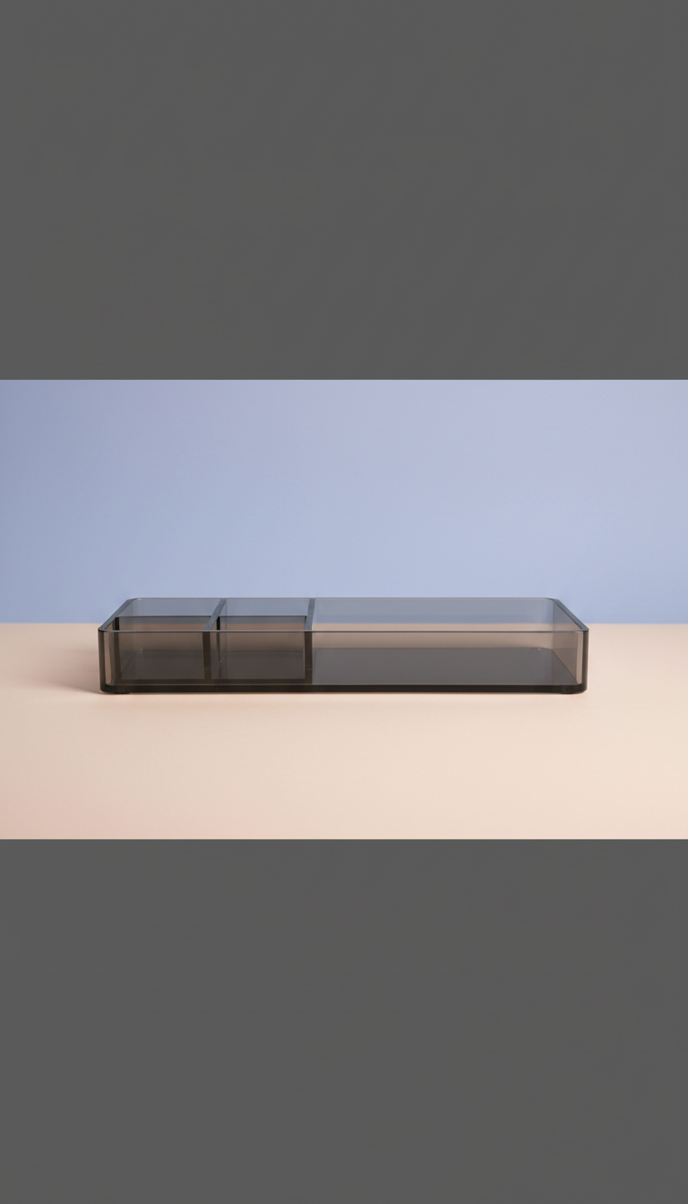 Bold Color Minimalist Table Clock