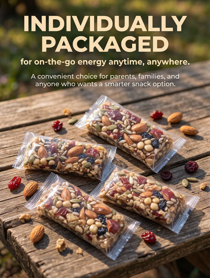 100% Premium Handcrafted Nut Bites (Zero Added Sugar & Clean Ingredients)-XXS