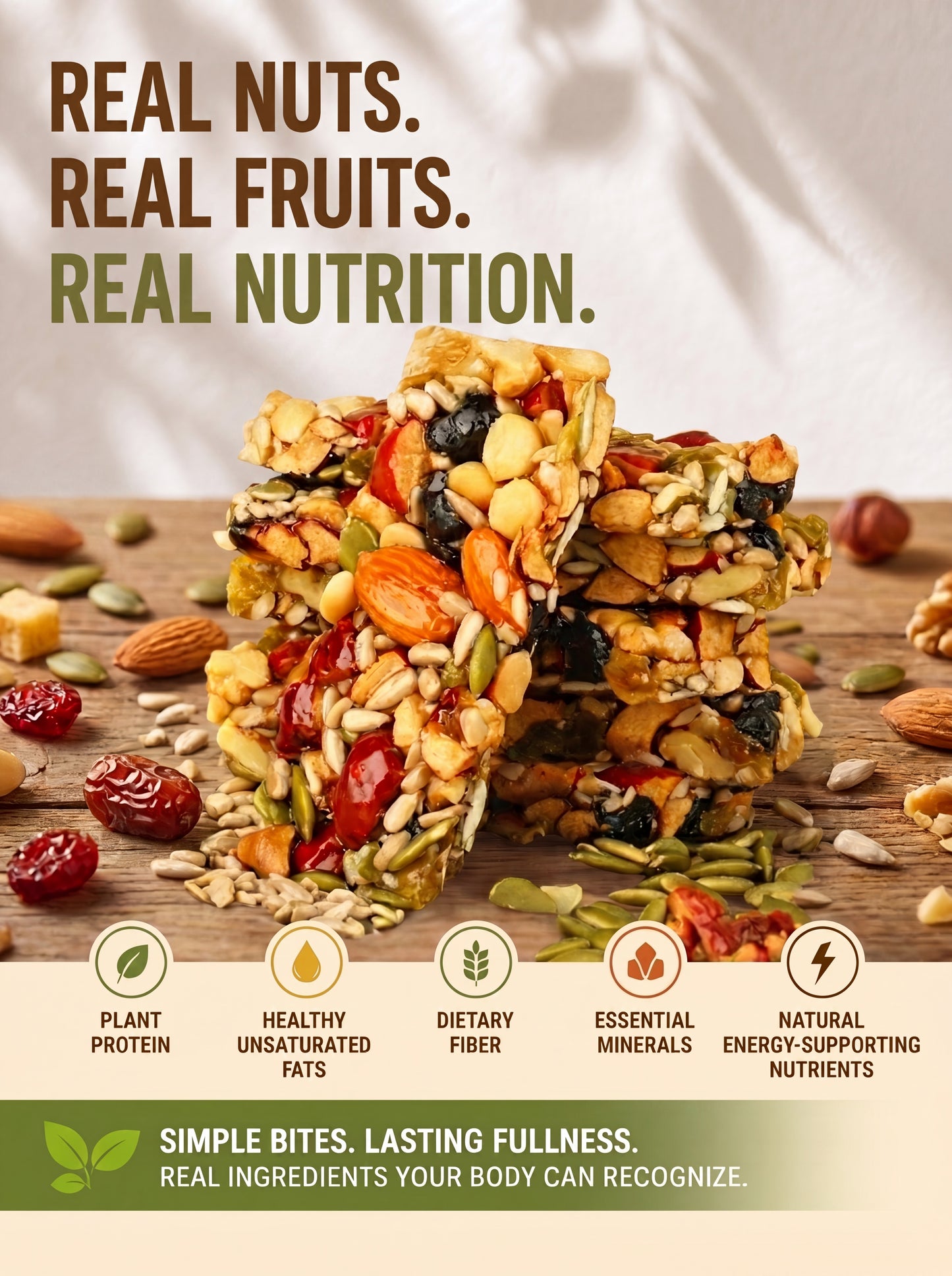 100% Premium Handcrafted Nut Bites (Zero Added Sugar & Clean Ingredients)-XXS