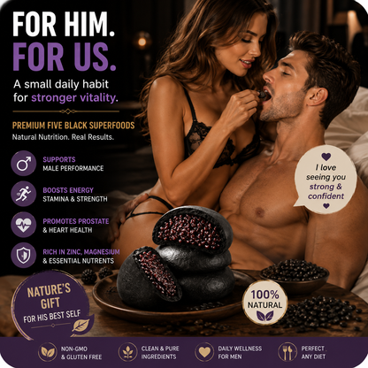 Five Black Superfoods for Couples | Daily Nutrition for Him & Her-OKN