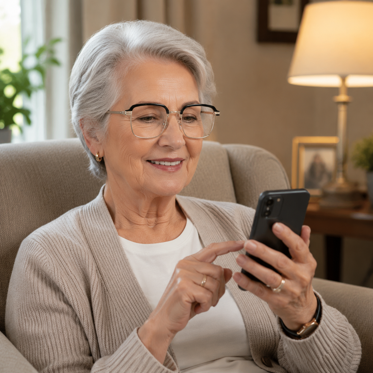 ClearVision Smart Reading Glasses – Auto Darkening Photochromic Lens For Reading, Screens & Outdoor Use-OKN