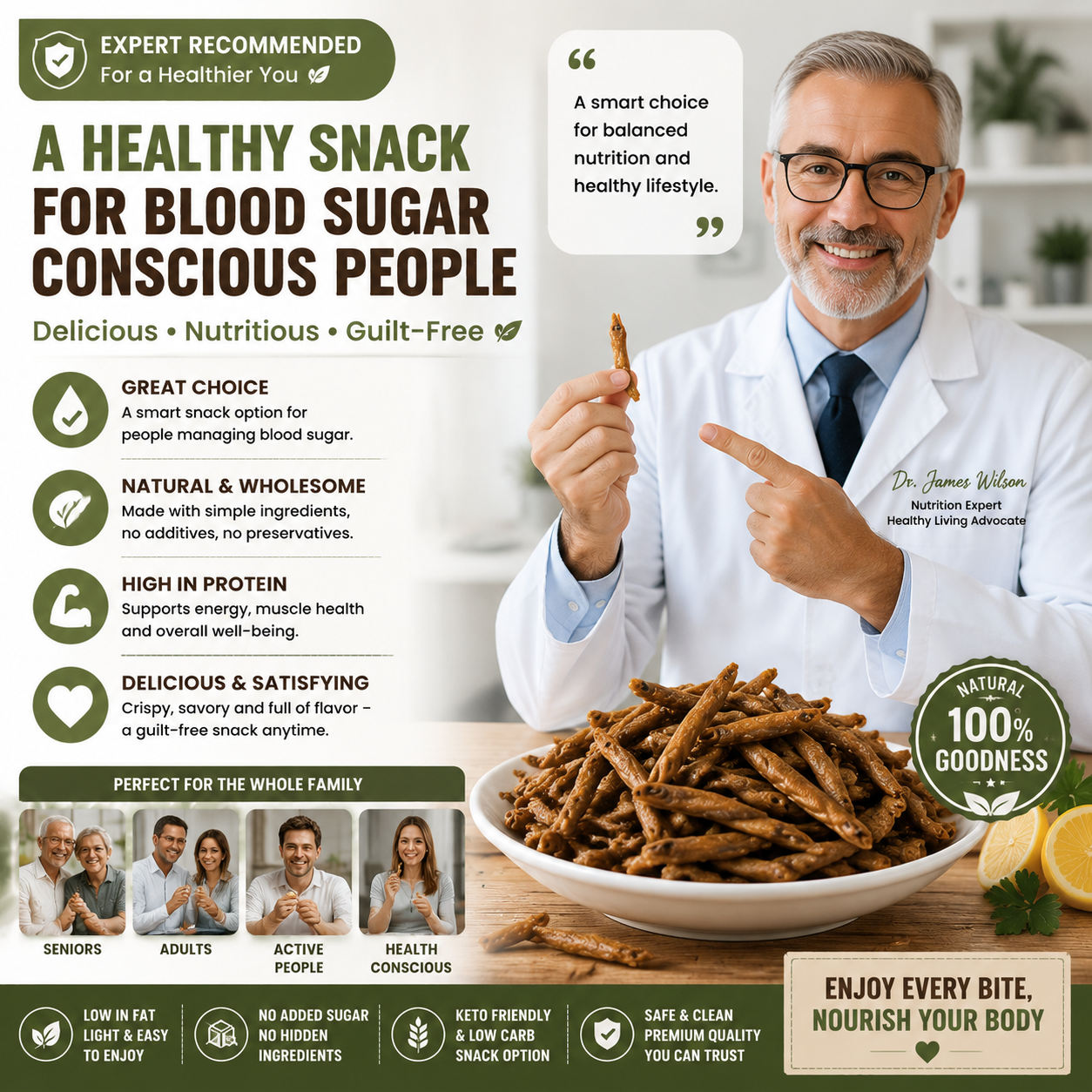 Natural Dried Loach Fish | Crunchy Protein-Rich Snack for Kids, Adults & Seniors-OKN