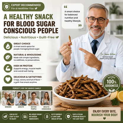 Natural Dried Loach Fish | Crunchy Protein-Rich Snack for Kids, Adults & Seniors-OKN