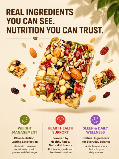 100% Premium Handcrafted Nut Bites (Zero Added Sugar & Clean Ingredients)-XXS