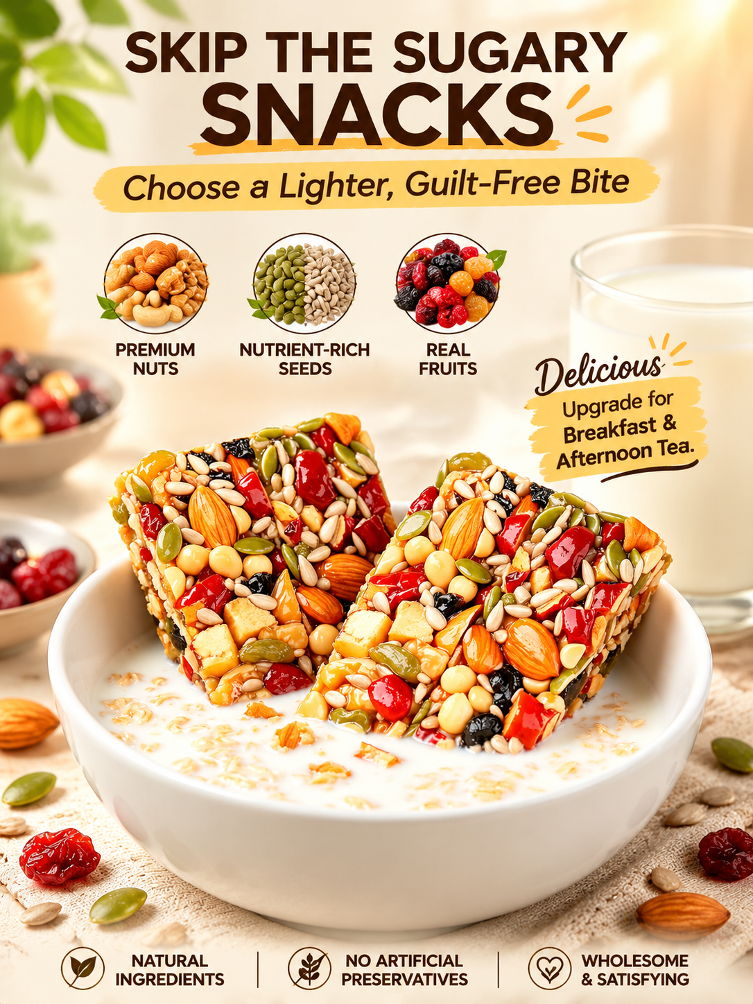 100% Premium Handcrafted Nut Bites (Zero Added Sugar & Clean Ingredients)-XXS