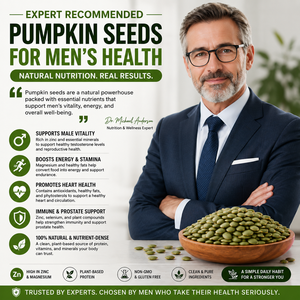 Premium Roasted Pumpkin Seeds – Crunchy, Healthy & Perfect for Snacking! 🎃 Fresh Harvest – Limited Time Offer!-Zane