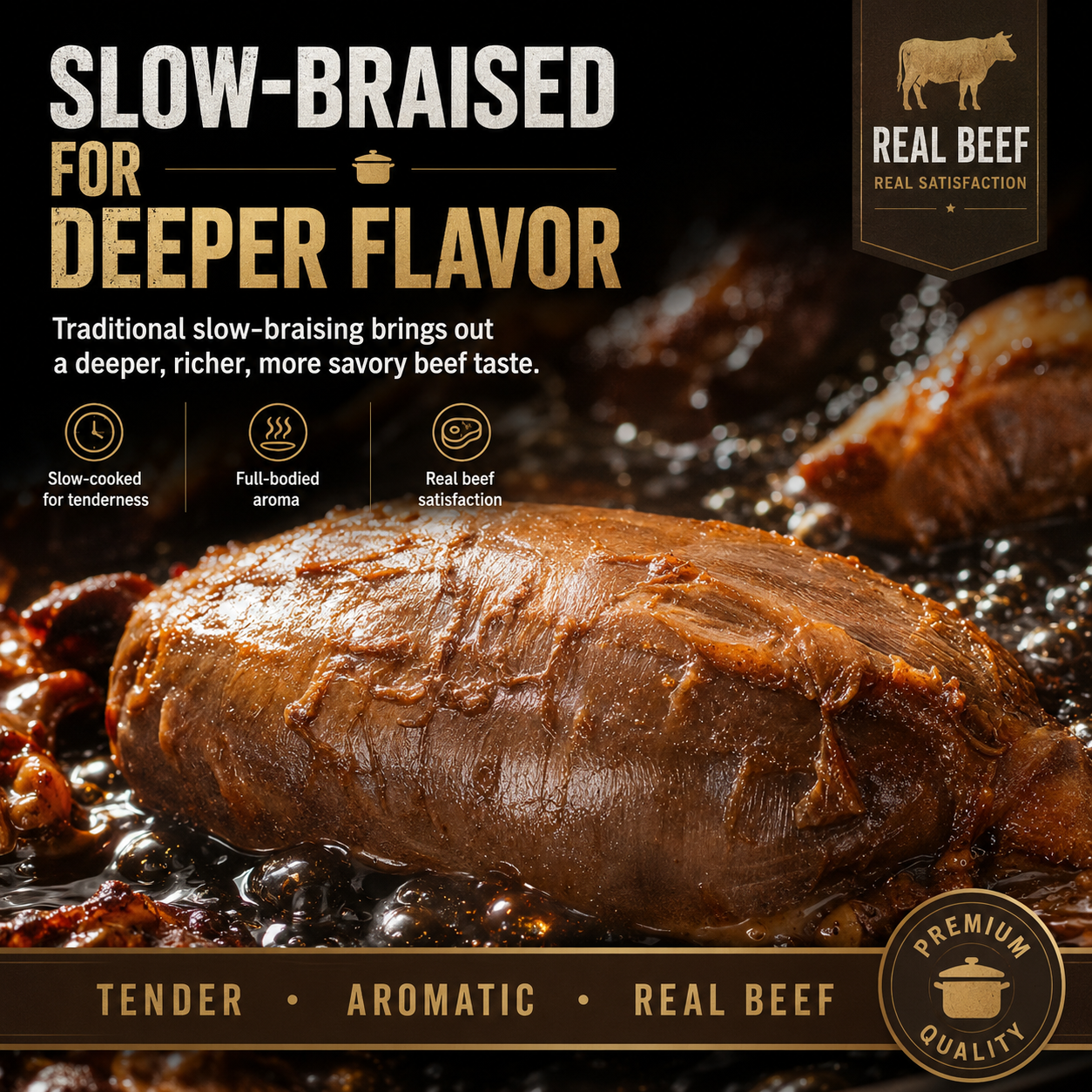 Premium Australian Angus Beef Shank – Tender High Protein Meat Snack-Zane