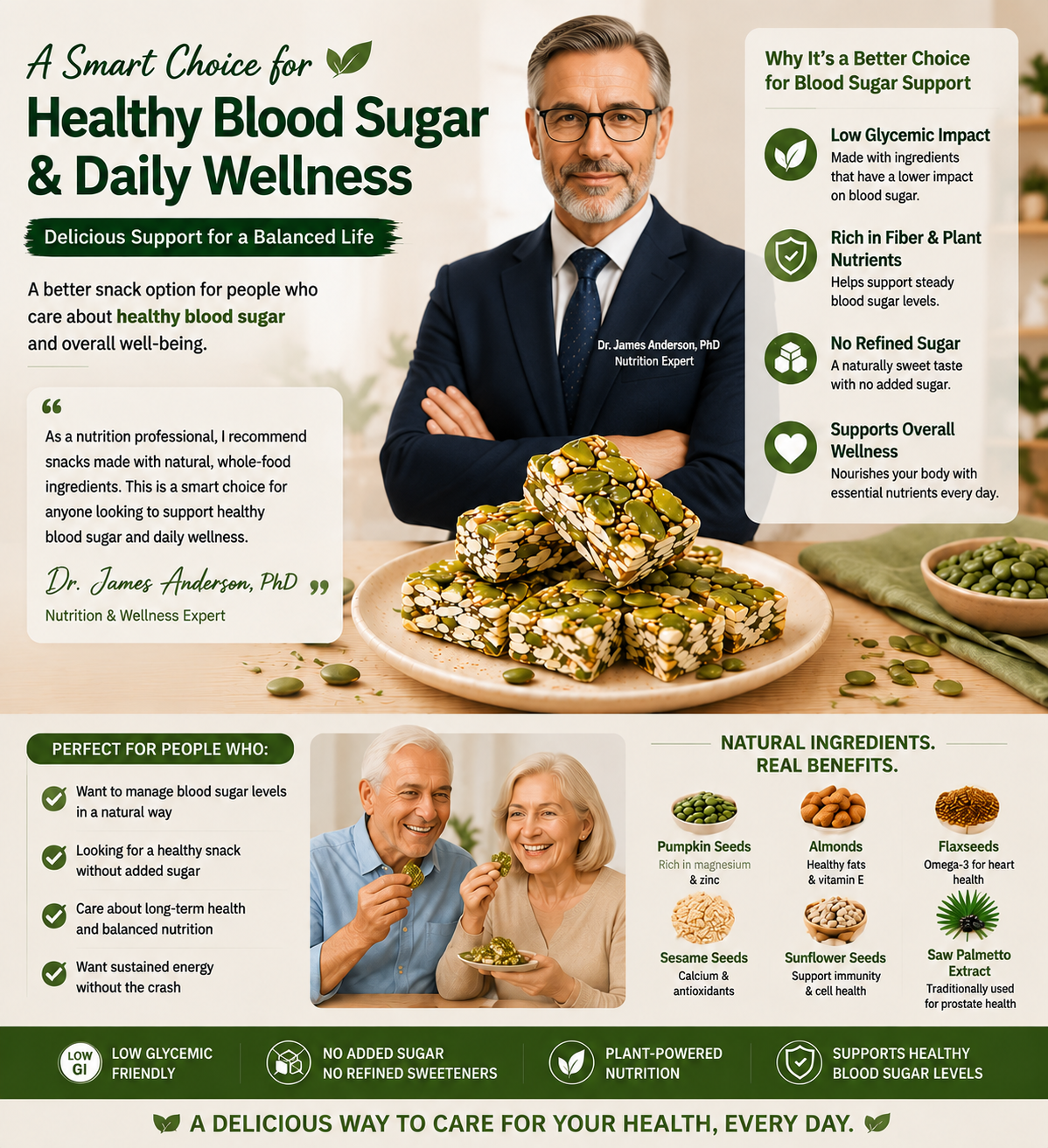 Premium Pumpkin Seed Brittle – Natural Crunchy Seed Snack with Plant-Based Nutrition-Zane