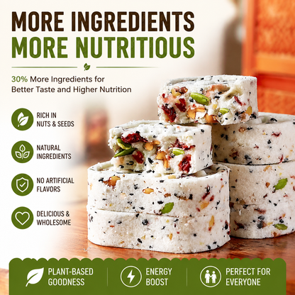 Natural Eight Treasure Cake – Wholesome Nut & Grain Snack for The Whole Family-OKN